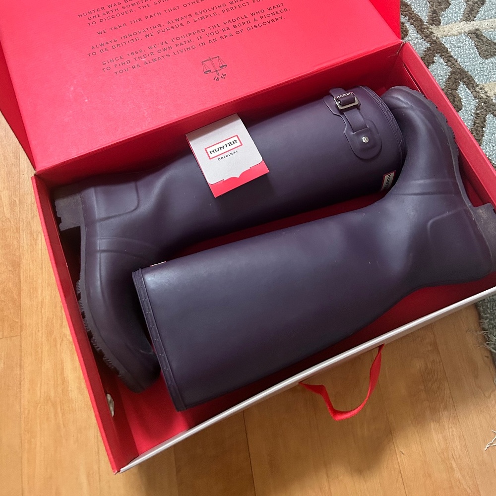 Hunter Tall Boots Size 7
